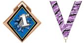 Hasty Award G-Force 3" Medal Bust Out 1st Place Hasty Award G-Force 3" Medal Bust Out 1st Place