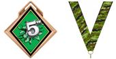 Hasty Award G-Force 3" Medal Bust Out 5th Place Hasty Award G-Force 3" Medal Bust Out 5th Place