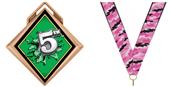 Hasty Award G-Force 3" Medal Bust Out 5th Place Hasty Award G-Force 3" Medal Bust Out 5th Place