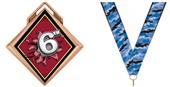 Hasty Award G-Force 3" Medal Bust Out 6th Place Hasty Award G-Force 3" Medal Bust Out 6th Place