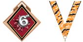 Hasty Award G-Force 3" Medal Bust Out 6th Place Hasty Award G-Force 3" Medal Bust Out 6th Place