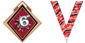 Hasty Award G-Force 3" Medal Bust Out 6th Place Hasty Award G-Force 3" Medal Bust Out 6th Place