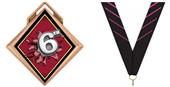 Hasty Award G-Force 3" Medal Bust Out 6th Place Hasty Award G-Force 3" Medal Bust Out 6th Place