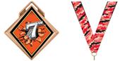 Hasty Award G-Force 3" Medal Bust Out 7th Place Hasty Award G-Force 3" Medal Bust Out 7th Place