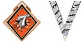 Hasty Award G-Force 3" Medal Bust Out 7th Place Hasty Award G-Force 3" Medal Bust Out 7th Place