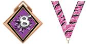 Hasty Award G-Force 3" Medal Bust Out 8th Place Hasty Award G-Force 3" Medal Bust Out 8th Place