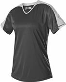 Alleson Women/Girls V-Neck Fastpitch Jersey