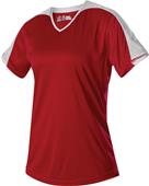 Alleson Women/Girls V-Neck Fastpitch Jersey