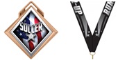 Hasty Award G-Force 3" Medal Liberty Soccer