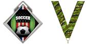 Hasty Award G-Force 3" Medal Patriot Soccer Hasty Award G-Force 3" Medal Patriot Soccer