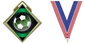 Hasty Award G-Force 3" Medal Sport Soccer Hasty Award G-Force 3" Medal Sport Soccer