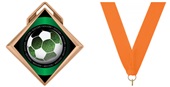 Hasty Award G-Force 3" Medal Sport Soccer