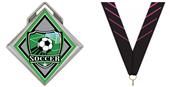Hasty 3" G-Force Medal Shield Soccer Insert Hasty 3" G-Force Medal Shield Soccer Insert