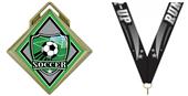 Hasty 3" G-Force Medal Shield Soccer Insert Hasty 3" G-Force Medal Shield Soccer Insert