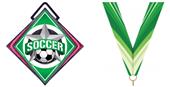 Hasty Excel 3" Pink Medal All-Star Soccer Mylar