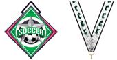 Hasty Excel 3" Pink Medal All-Star Soccer Mylar Hasty Excel 3" Pink Medal All-Star Soccer Mylar