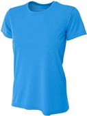 A4 Women's Cooling Performance Crew ELECTRIC BLUE Primary