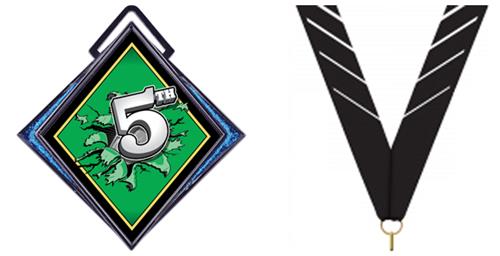 PHOENIX WHITE NECK RIBBON