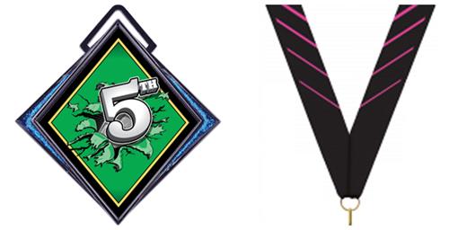 PHOENIX PINK NECK RIBBON