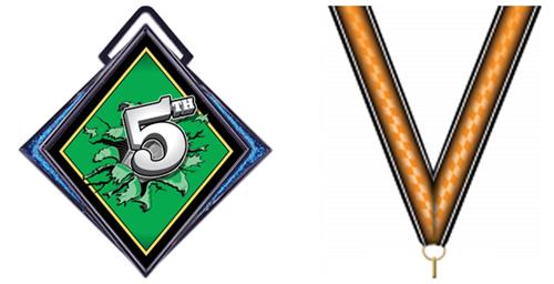 VICTORY ORANGE NECK RIBBON