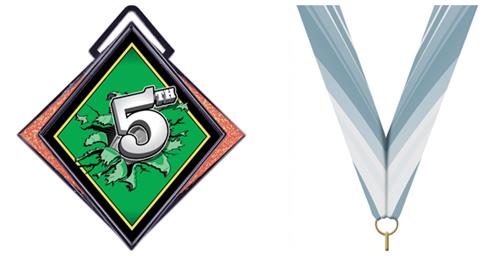 HALO WHITE NECK RIBBON