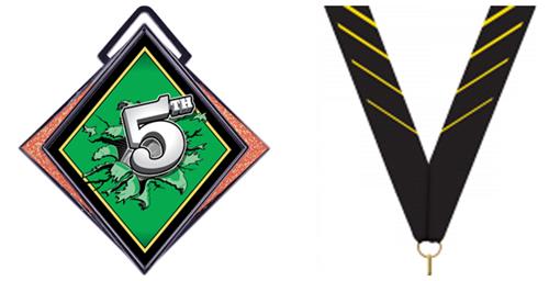 PHOENIX YELLOW NECK RIBBON