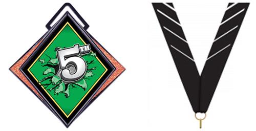 PHOENIX WHITE NECK RIBBON