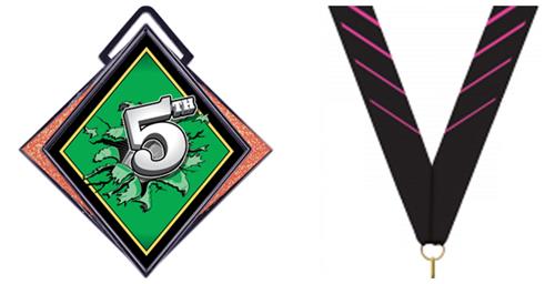 PHOENIX PINK NECK RIBBON