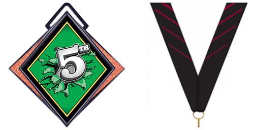 PHOENIX MAROON NECK RIBBON