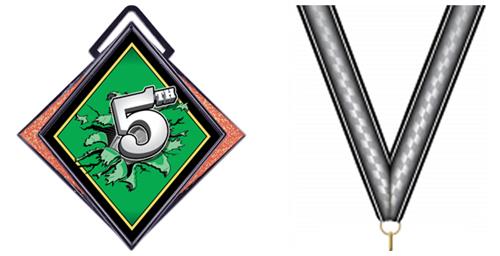 VICTORY WHITE NECK RIBBON