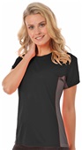 Blue Generation Ladies' Colorblock Crew Neck Tee