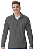 Blue Generation Mens Solid Zip Pullover