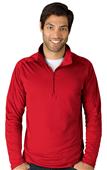 Blue Generation Mens Solid Zip Pullover