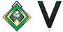 PHOENIX GREEN NECK RIBBON