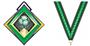 VICTORY GREEN NECK RIBBON