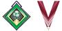 HALO MAROON NECK RIBBON