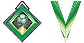 Hasty Excel 3" Green Medal G-Force Soccer Mylar