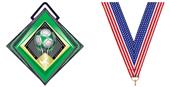 Hasty Excel 3" Green Medal G-Force Soccer Mylar