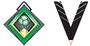 PHOENIX WHITE NECK RIBBON