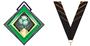 PHOENIX ORANGE NECK RIBBON