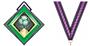 VICTORY PURPLE NECK RIBBON
