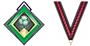 VICTORY MAROON NECK RIBBON