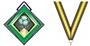 VICTORY YELLOW NECK RIBBON