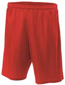 A4 Adult Lined Tricot Mesh Shorts (No Pockets) A4 Adult Lined Tricot Mesh Shorts (No Pockets)