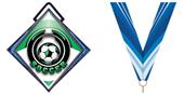 Excel 3" Blue Diamond Medal Epic Soccer Mylar Excel 3" Blue Diamond Medal Epic Soccer Mylar
