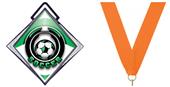 Excel 3" White Diamond Medal Epic Soccer Mylar Excel 3" White Diamond Medal Epic Soccer Mylar