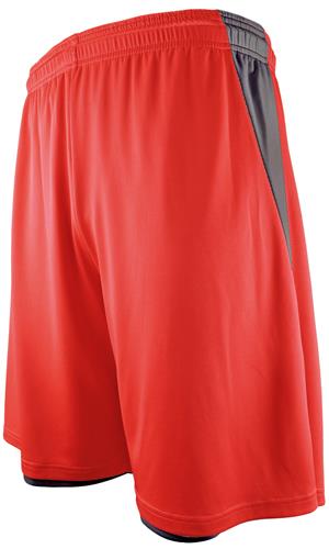 Outside: SCARLET/BLACK, Inside: BLACK/SCARLET