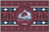 Fan Mats NHL Colorado Holiday Sweater Starter Mat