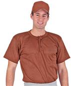 Baseball Jerseys,Shirt Sleeve, Adult Youth 2-Button Pro Mesh