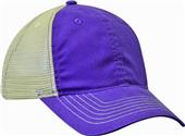 KC Caps Bio-Washed Cotton Twill Front Mesh Caps KC Caps Bio-Washed Cotton Twill Front Mesh Caps